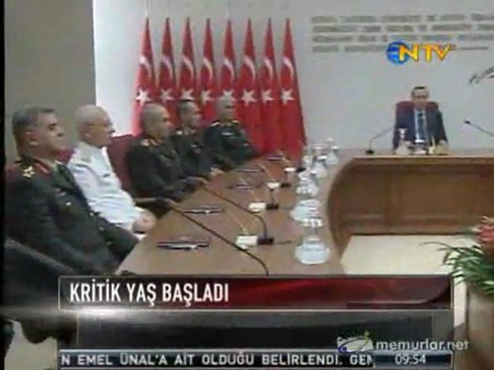 Yüksek Askeri Şura toplandı