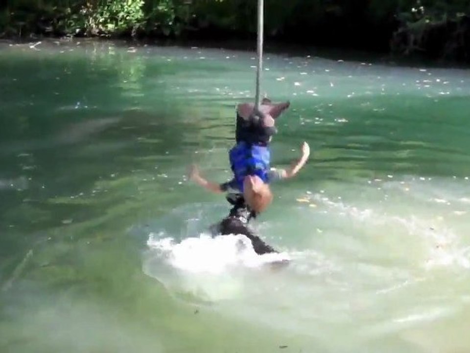Rope Swing Fail