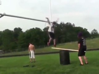 Goal Post Doppelzimmer Wedgie Doppel Nutshot