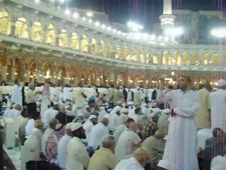 2011 umre Kabe'de akşam ezanı