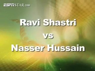 Epic Clash: Ravi Shastri vs Nasser Hussain – Intense Cricket Debate 🏏