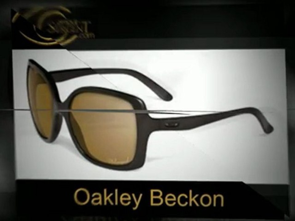 Lunettes de soleil Oakley Beckon - Modèles de montures solaires Oakley Beckon