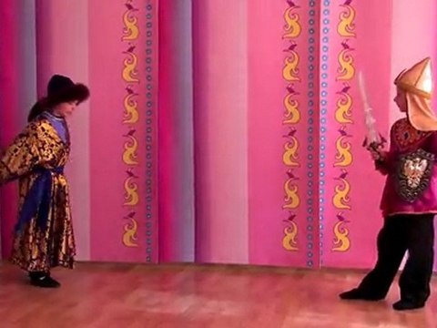 АНО ДОУ Солнышко - спектакль Былины - драка с соловьём разбойником