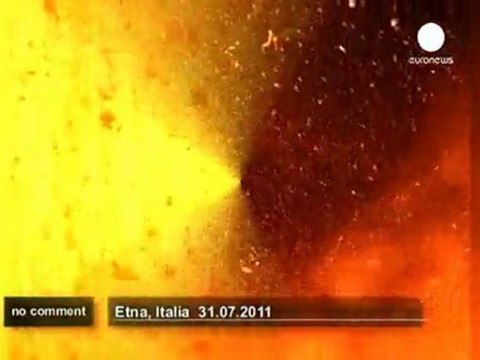 Italy's Mount Etna erupts for the eighth... - no comment