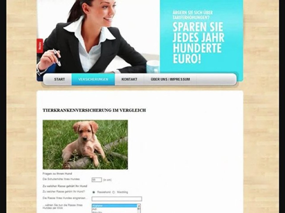 Krankenversicherung für Hunde