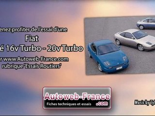 Essai Fiat Coupé 16v Turbo - 20v Turbo - Autoweb-France