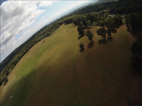 Deux vols depuis le Puy-de-Dôme