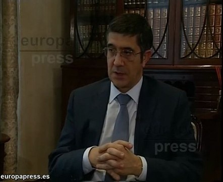 Patxi López habla en referencia al atentado de Oslo