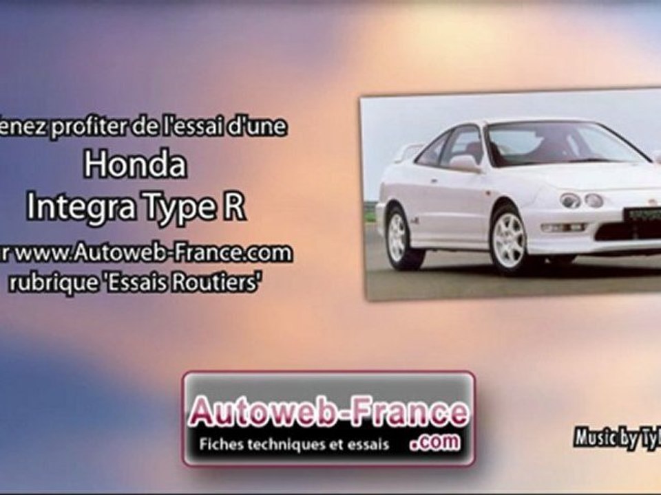 Essai Honda Integra Type R - Autoweb-France