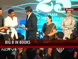 Big B at big book launch