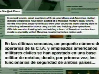 EE.UU. participa en operativos contra narco en México