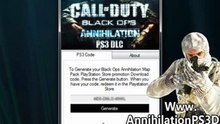 Get Free Black Ops Annihilation Map pack PS3 DLC Code