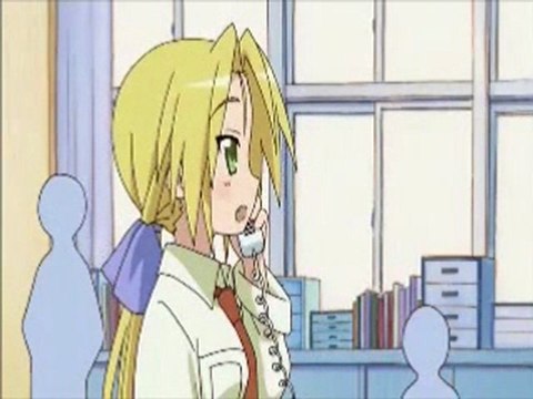 Lucky Star - Konata's Fake Excuse to Nanako Kuroi (English Dub)