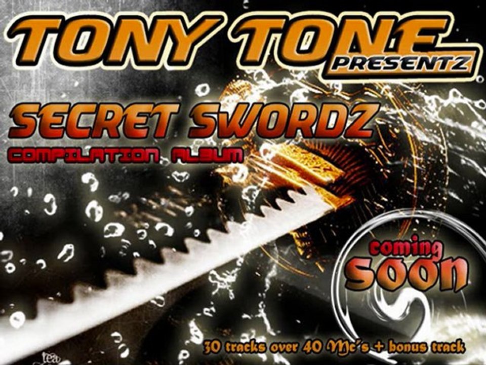 Snippet from the upcoming Tony Tone Presentz Secret Swordz Compilation Album Cd
