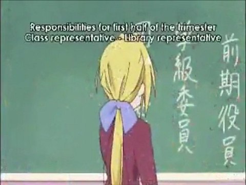 Lucky Star - Nanako Kuroi Going Wild Clip 1 (English Dub)