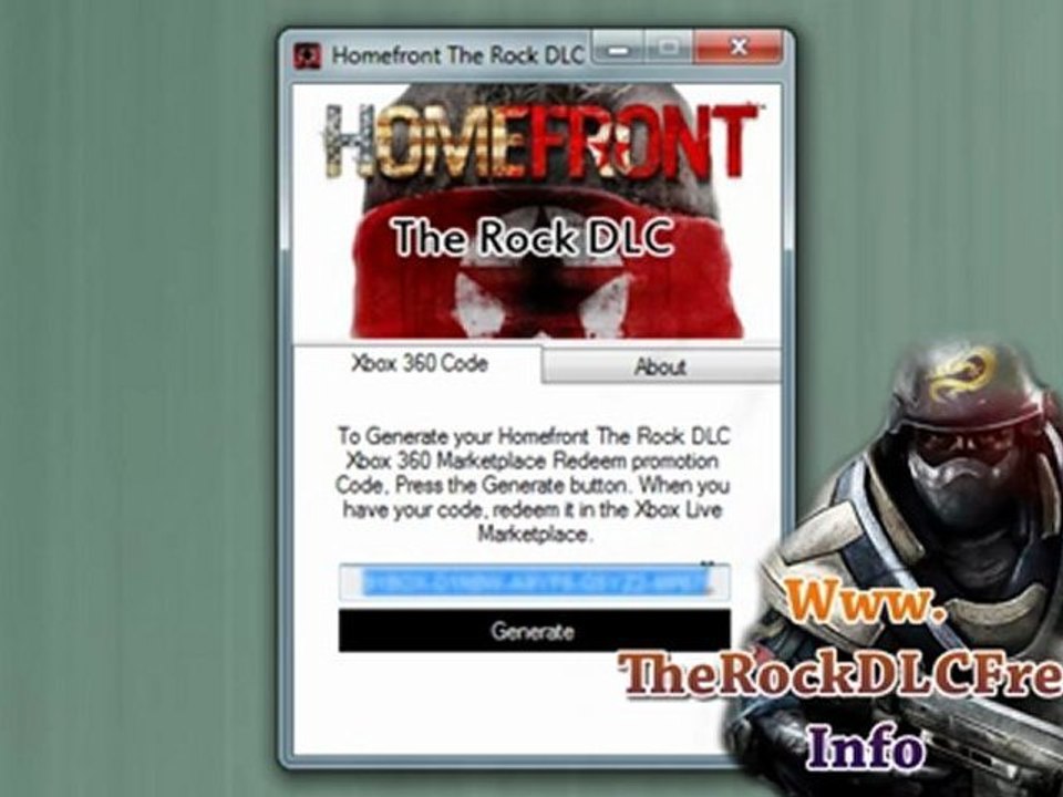 Homefront The Rock Map Pack DLC Code Generator For Free!!!
