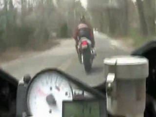 Motorcycle Wheelie Crash Fail