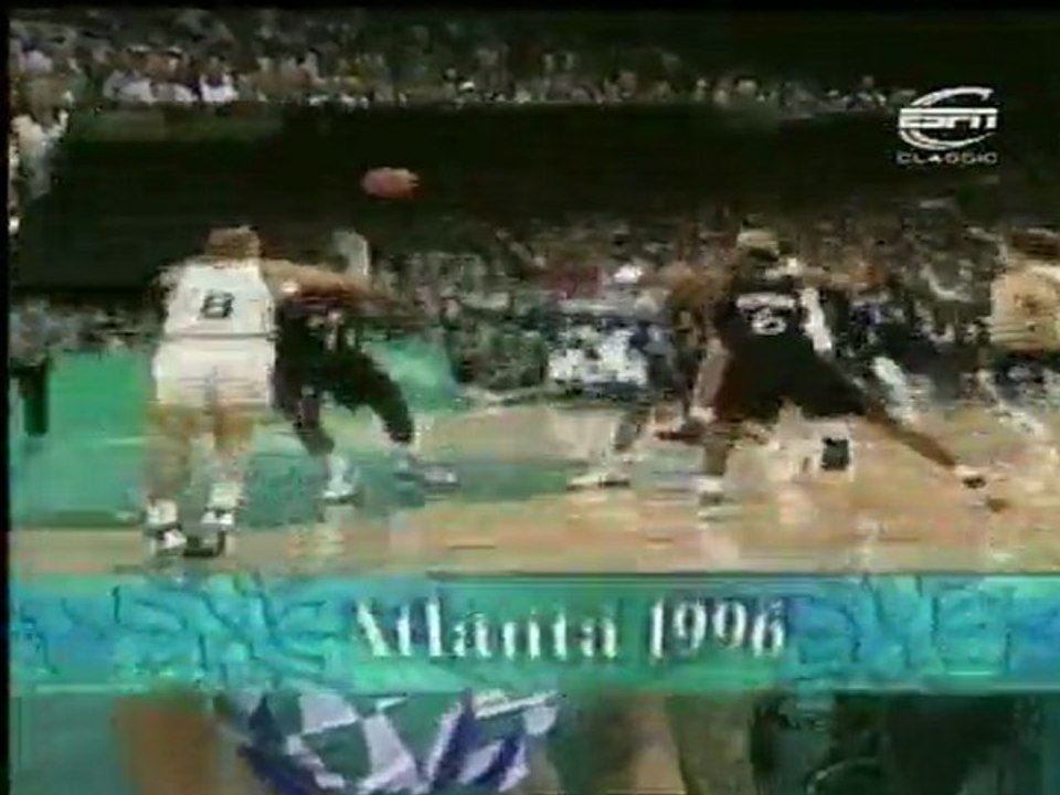 Atlanta 1996 Olympics Basketball Men Preliminary Lithuania vs USA (1996