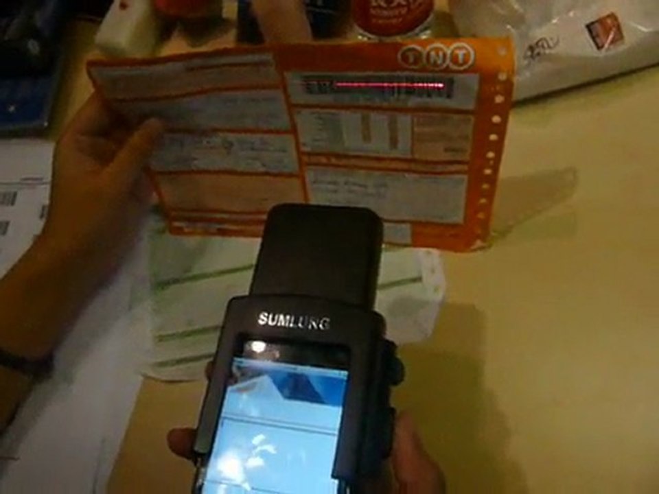 How to use an IPHONE Bluetooth scanner? Have a look at SL-MS30!