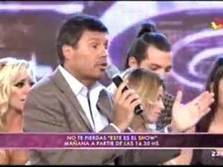 PELEA ENTRE MARÍA EUGENIO RITÓ Y CLAUDIA CIARDONE EN SHOWMATCH