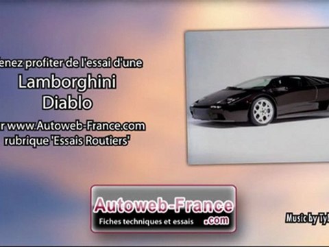 Essai Lamborghini Diablo - Autoweb-France