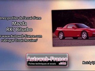 Essai Mazda RX7 Biturbo - Autoweb-France