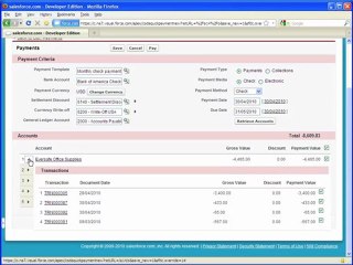 FinancialForce Accounts Payable