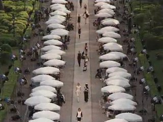 Défilé Croisière 2012 de Chanel au Cap d'Antibes