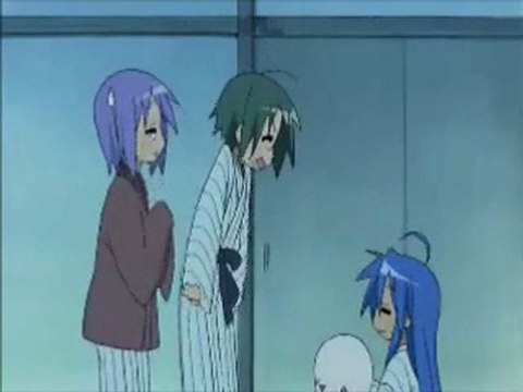 Lucky Star - Tsukasa's Cute Scream (English Dub; Screams Twice)