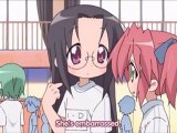 Lucky Star - Hiyori's Dodgeball Ownage/Iwasaki's Depression (English Sub)