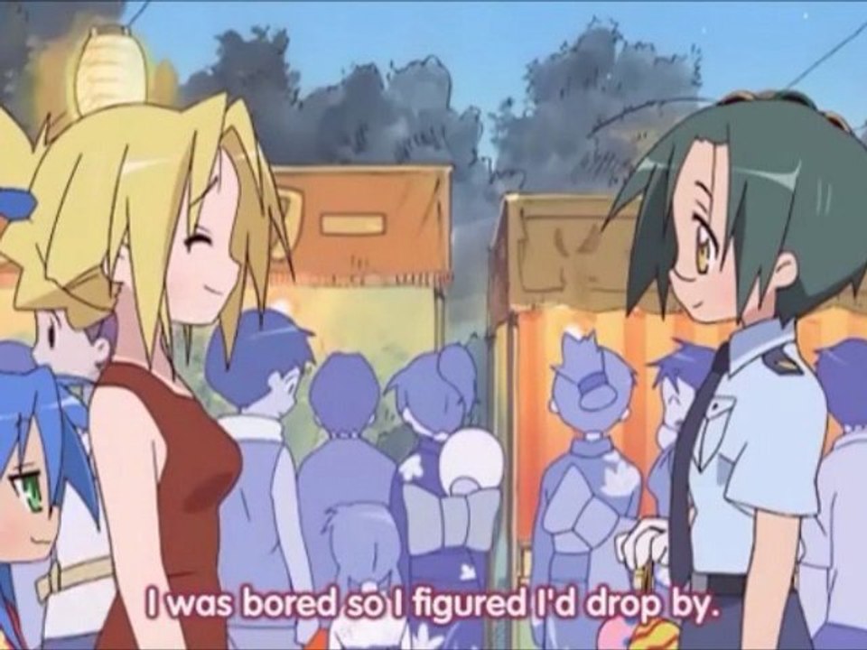 Lucky Star - Wandering Around the Festival (English Sub)
