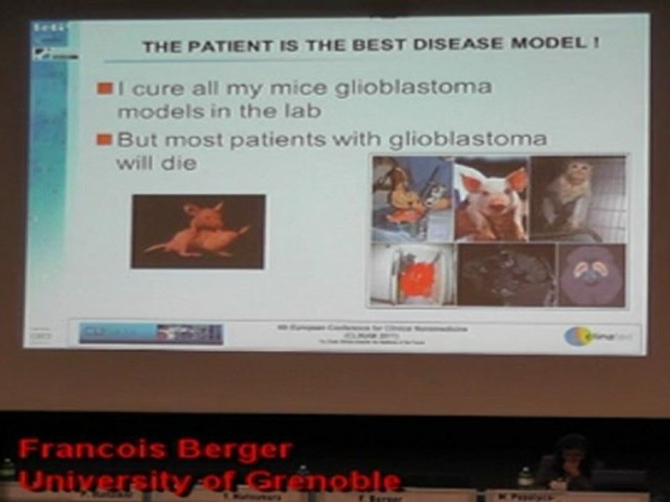 François Berger - Defining and implementing theranostic nano-interfaces: a key challenge for real nanomedicine