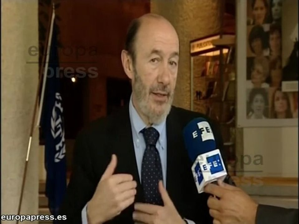 Rubalcaba:"España necesita crecer para crear empleo"