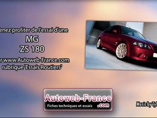 Essai MG ZS 180 - Autoweb-France