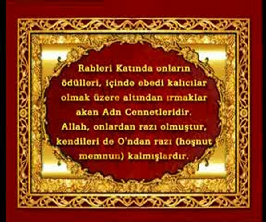 Müminlerin Allah'ın hoşnutluğunu kazanmış olmaları