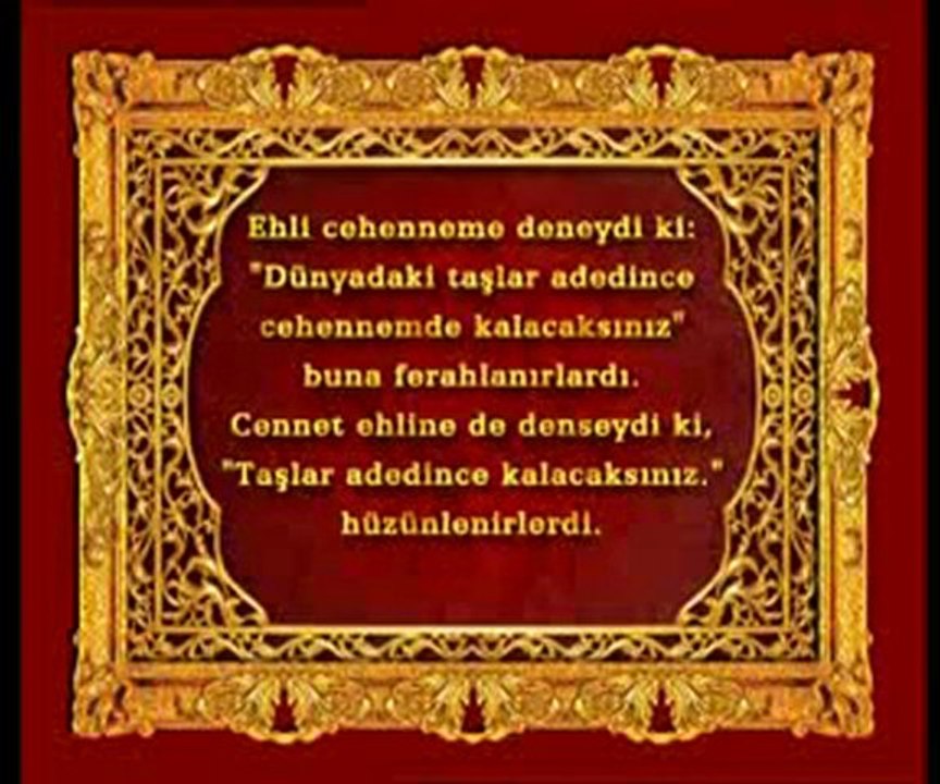 Cennette sonsuz yaşam ve gençlik