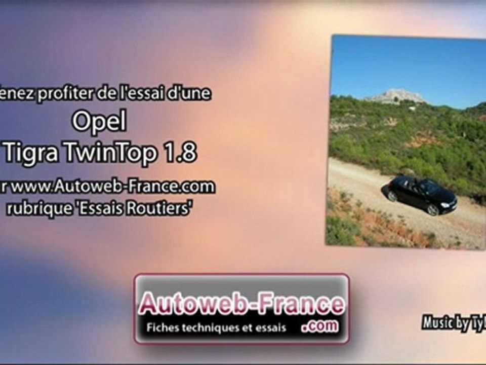Essai Opel Tigra TwinTop 1.8 - Autoweb-France