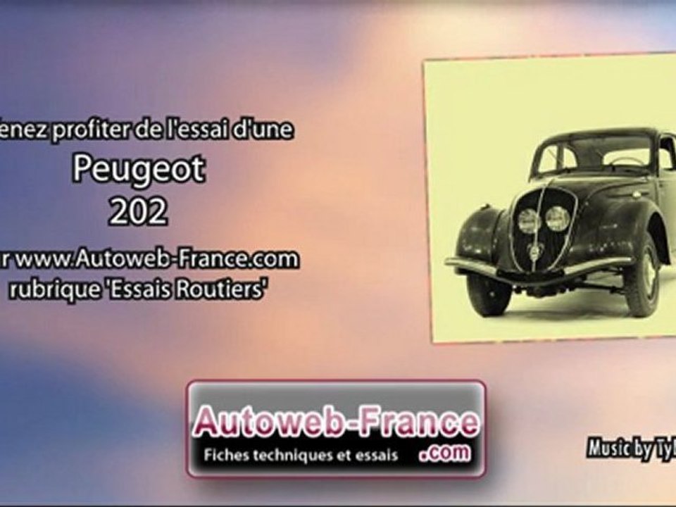 Essai Peugeot 202 - Autoweb-France