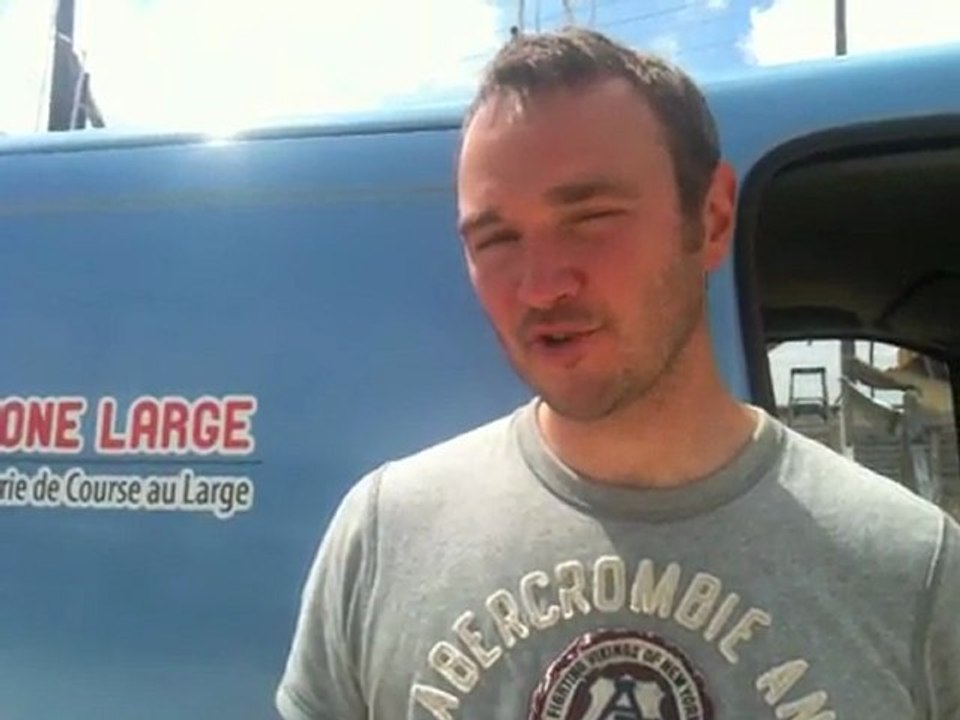 Bertrand Delesne a 2 mois de la Transat 6.50 2011