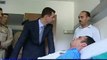 Syrian TV: Assad visits military hospital