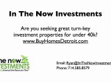 Cash Flow Properties in Detroit Michigan