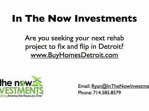 Rehab Properties in Detroit Michigan