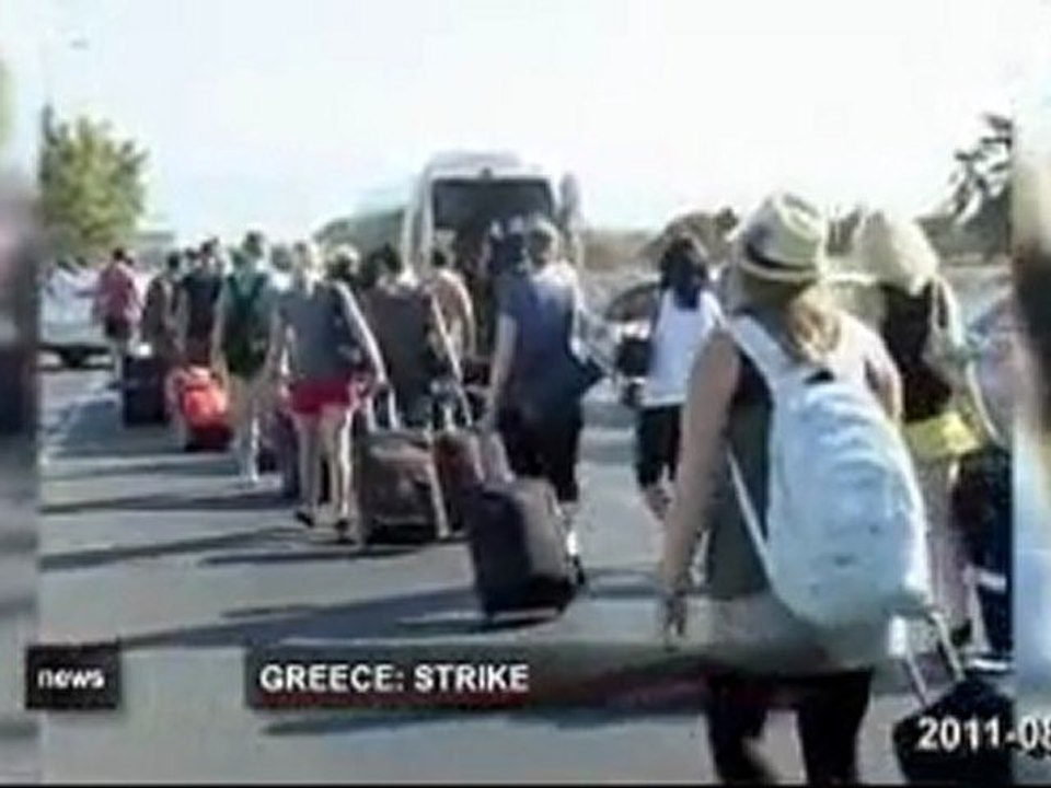 GRECE - grève de résistance aux sacrifices pour les banksters