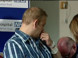 Mechanical heart: Father struggles to stay calm