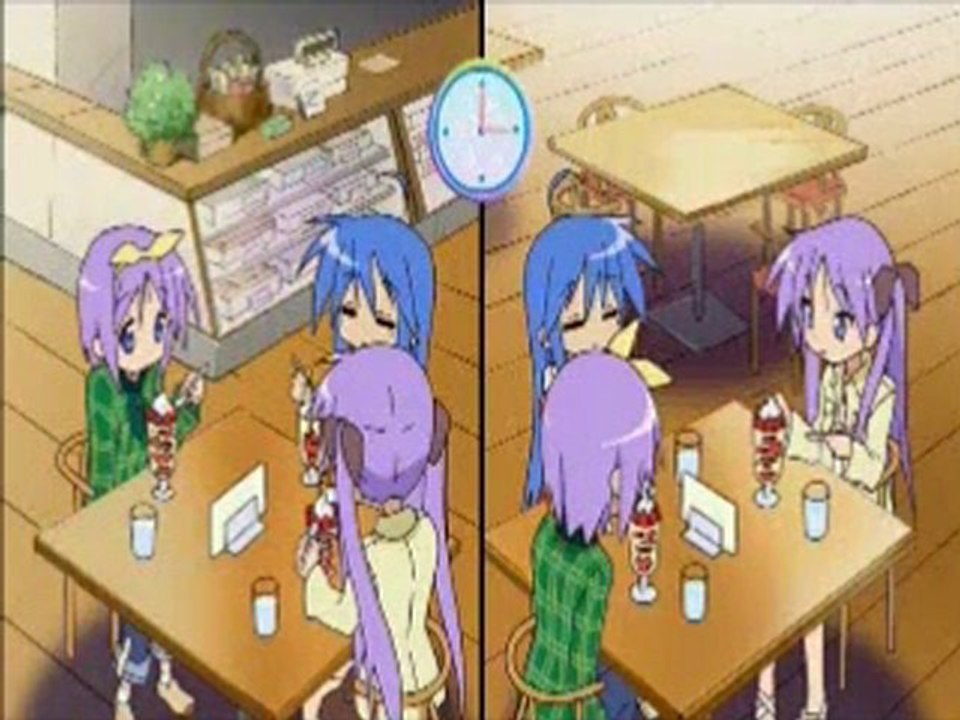 Lucky Star - Tsukasa and Kagami's Day (English Dub)