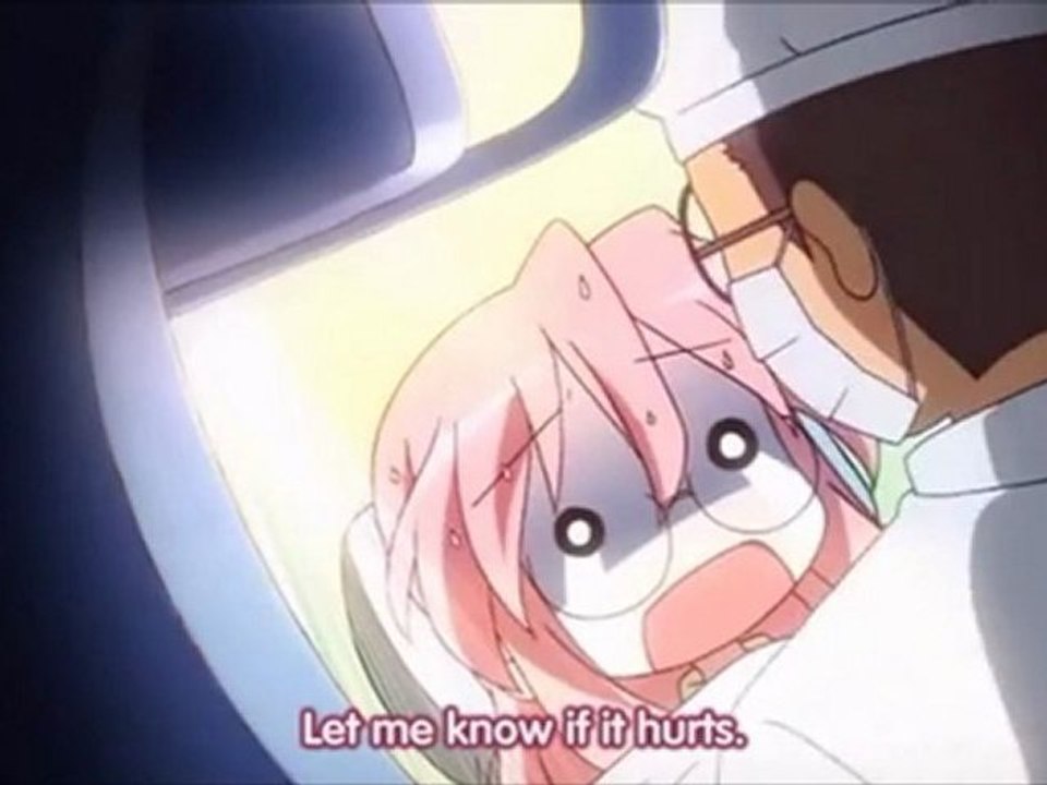 Miyuki getting Worried at the Dentist (Lucky Star; English Sub)