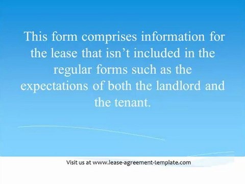 Lease Agreement Details For Landlords