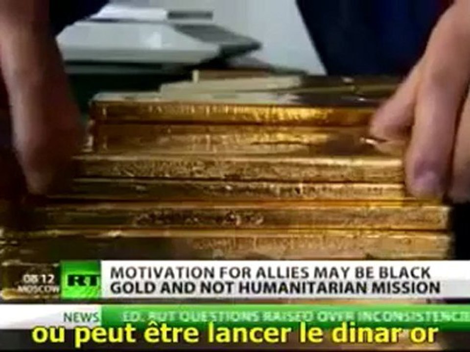 Dinar-or et guerre en Libye