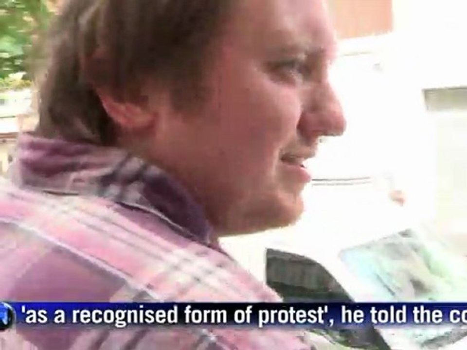 Murdoch 'foam pie' attacker sentenced