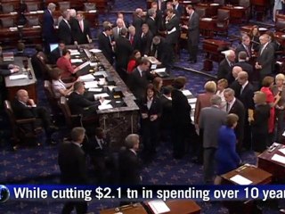 US Congress approves bill to avert debt default